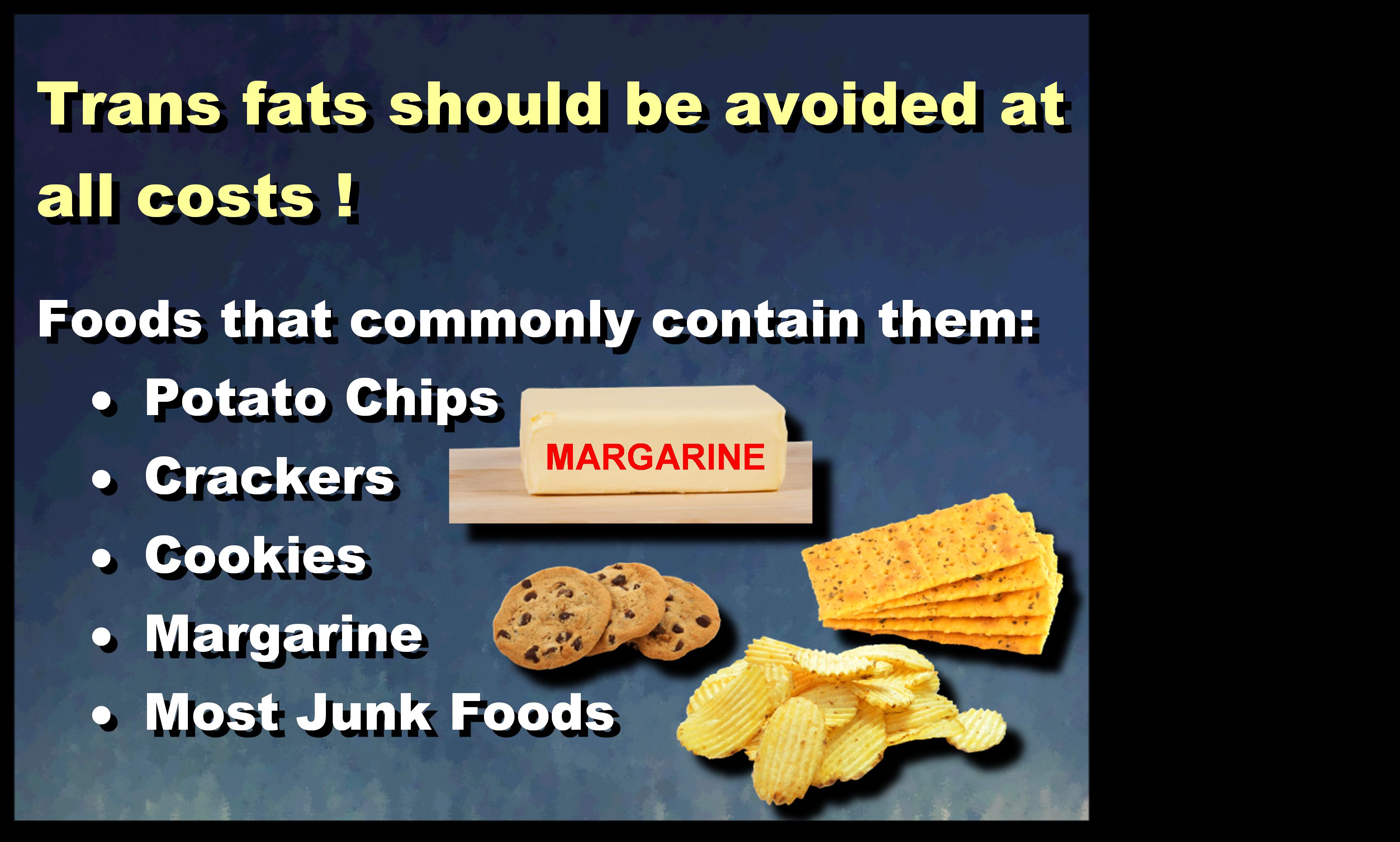 Example Of Trans Fat 109